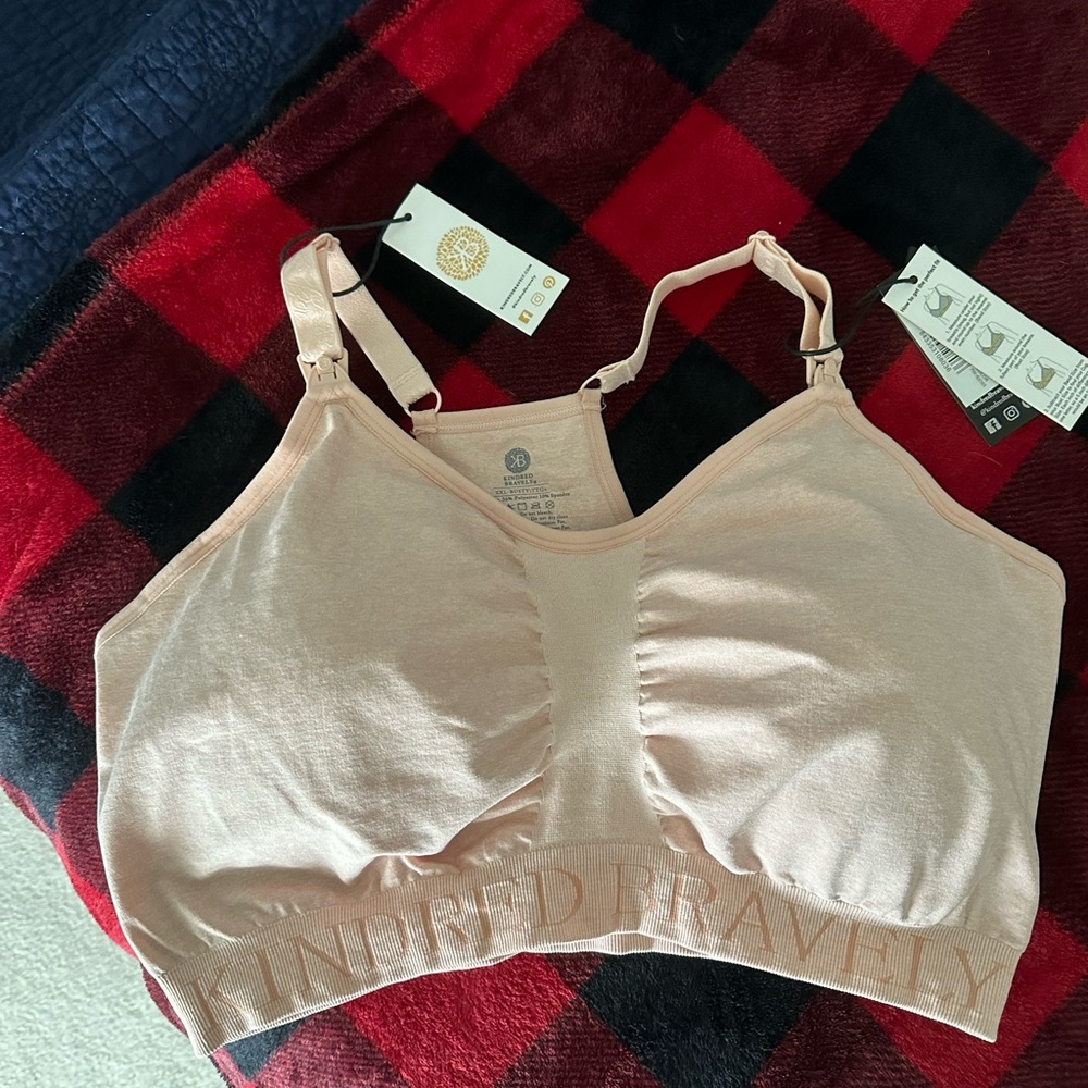 NWT Sublime® Nursing Sports Bra | Pink - XXL/1X-Busty